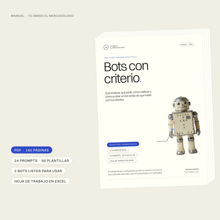 Portada de Crea tu bot personalizado con IA