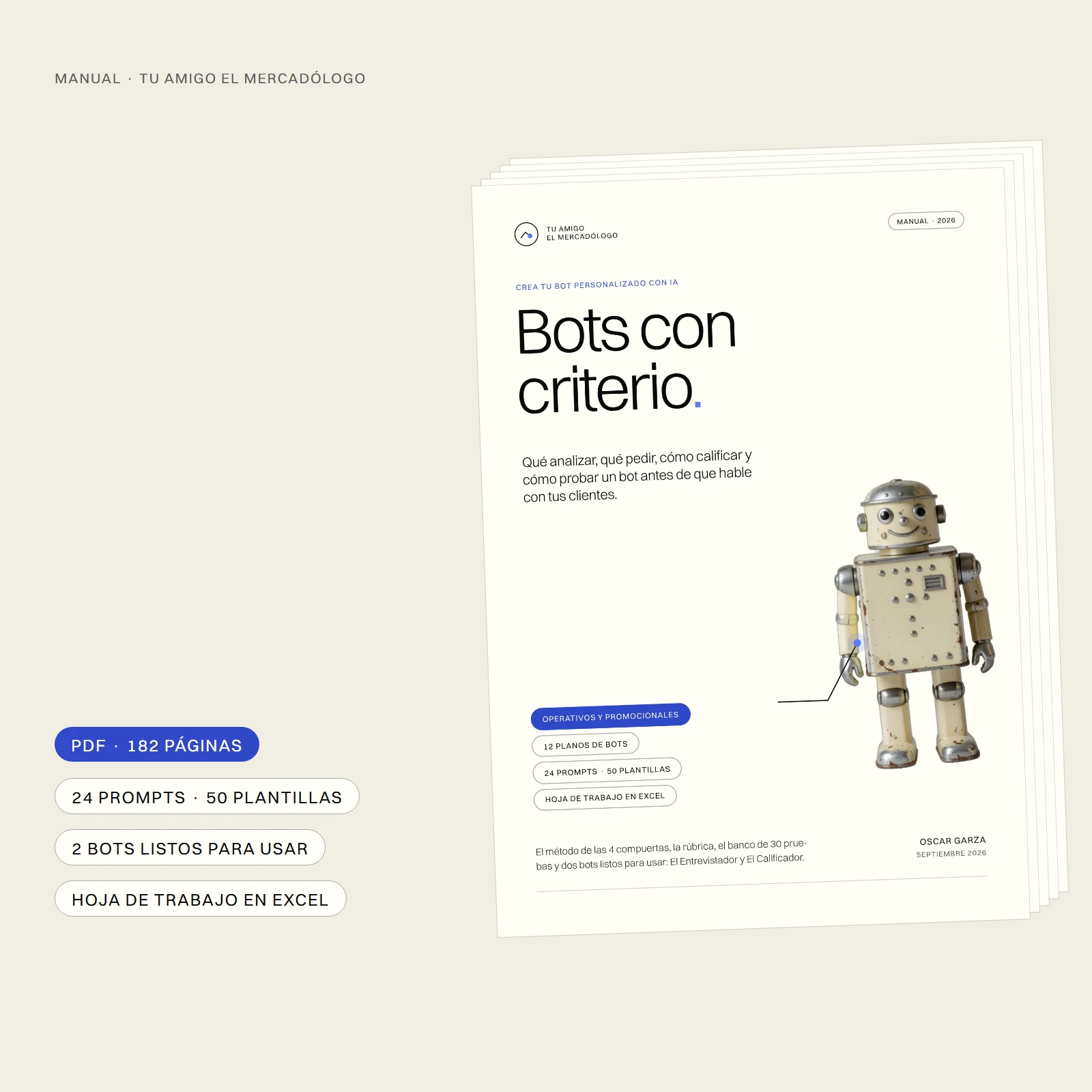 Crea tu bot personalizado con IA