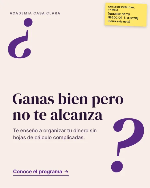 Anuncio de ejemplo del pack Coaches y educadores