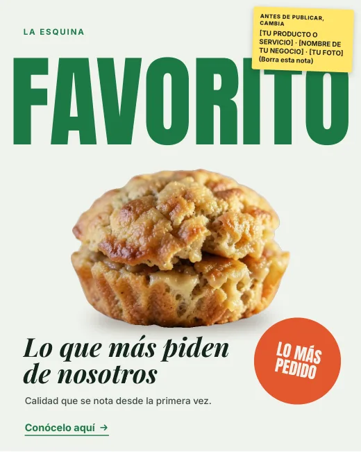 Portada: Anuncio del pack Negocio local
