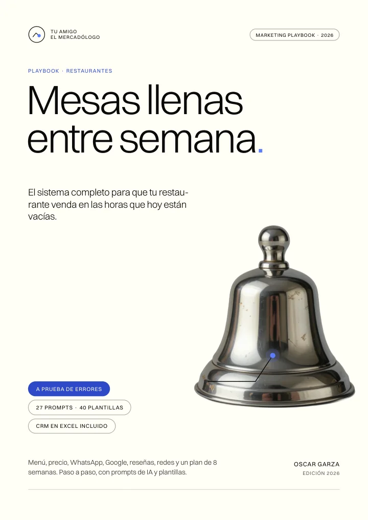 Portada: Playbook Restaurantes