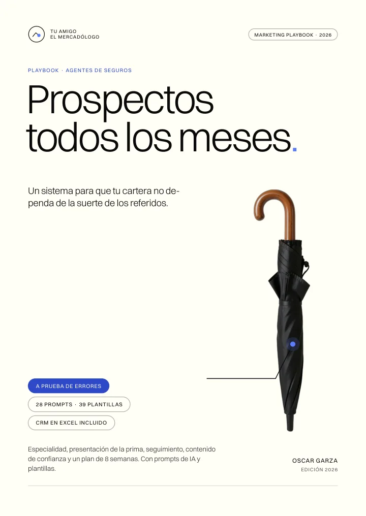 Portada de Playbook: Agentes de seguros